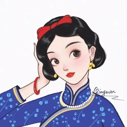 民国版的迪士尼公主,花木兰c位出道,白雪公主韵味十足