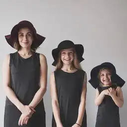 亲子照还能这样拍如同姐妹的亲子照