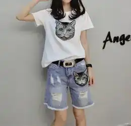 小个子mm的福音今夏主流这几款短裤套装,时尚方便忒显高