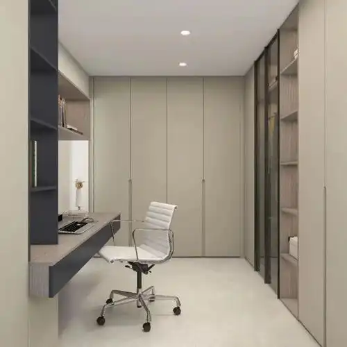 现代简约定制禅意空间咋就是说,这么大的储物空间用得完