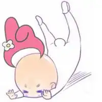 可爱头像动物当这些小可爱摔倒的时候