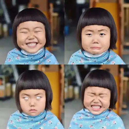 日本一妈妈因狂晒女儿的丑照走红网络,网友为娃心疼哈哈哈哈是亲妈吗
