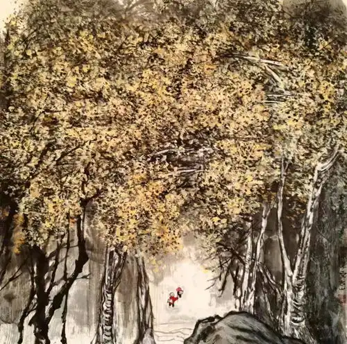 当代写意山水画7月份最受欢迎作品评选活动入围作品第三期