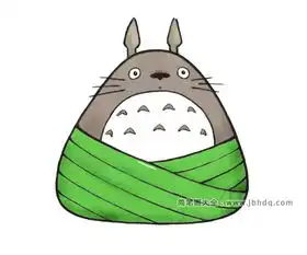 动漫人物粽子系列龙猫粽