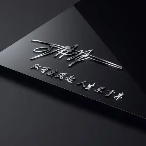 快来换个微信头像吧,3d立体黑色商务大气签名头像,等你来带走