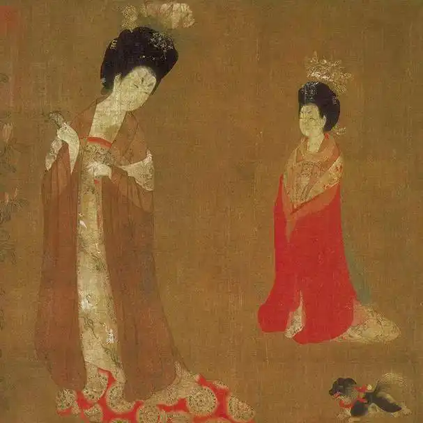 看唐朝女子的着装,简直不要太凉快