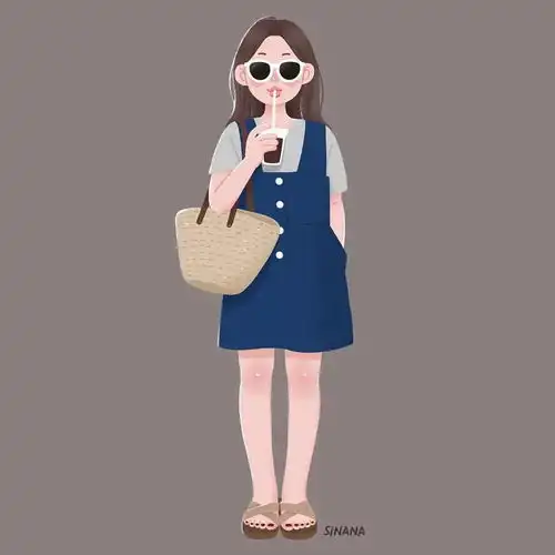 荞头插画分享第241期韩国插画师sinana