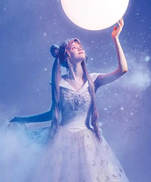 美少女战士主题婚纱公开,梦幻婚照必备,男朋友在哪