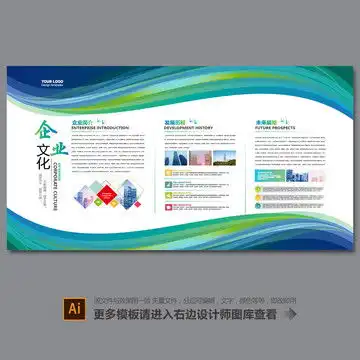 发展历程,企业展板,宣传展板模板,设计模板,汇图网