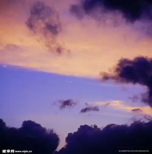 黑云摄影图