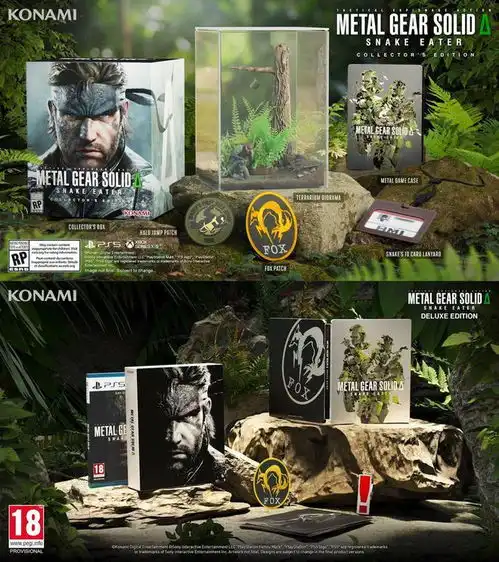 11月17日发行gamestop预告潜龙谍影δ食蛇者