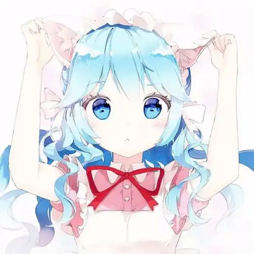 谁有可爱的动漫猫女图片