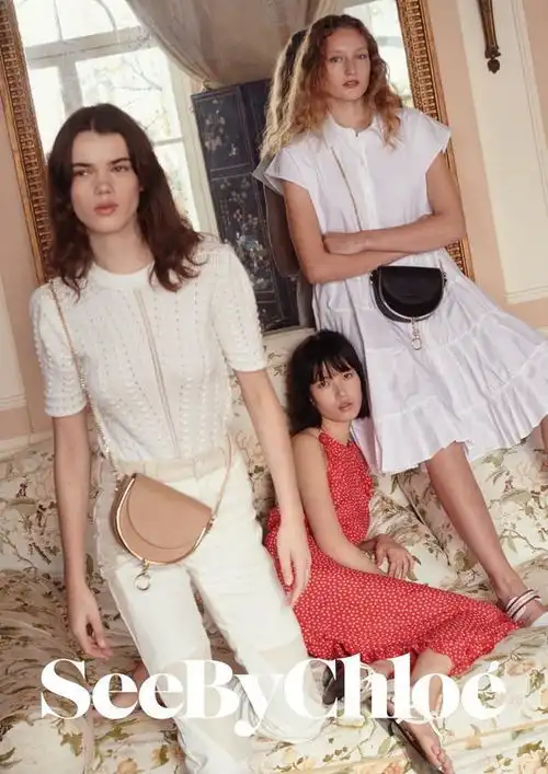 超模agnes演绎seebychloe2020春夏系列