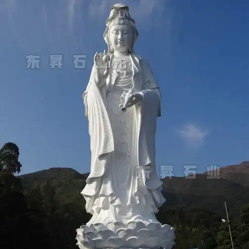 石雕滴水观音佛像中滴水的寓意你知道吗