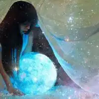 求女生荧光qq头像