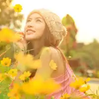 爱你唯美女生头像心里呼喊爱你千万次