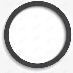 手绘黑色圆环素材图片免费下载高清png千库网图片编号8766198