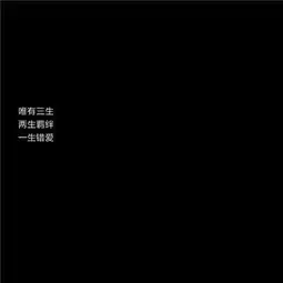 个性黑白文字头像高冷拽2018除了眼前的苟且还有远方的一切