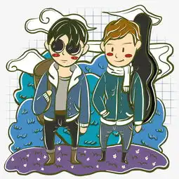 手绘卡通音乐伙伴吉他音乐出行小插图图片素材其他格式下载动漫人物大全