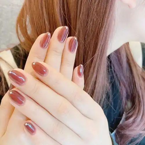 早春简约ins风美甲