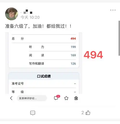 2021年6月四六级考试成绩出分了,你考的怎么样