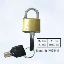 防水电表箱锁塑钢锁梅花塑钢锁电力专用锁