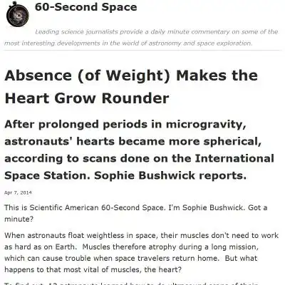 课件20140407absenceofweightmakestheheartgrowrounder