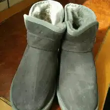 vot灰色雪地靴号型w10