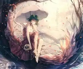 求动漫头像,要唯美的有风吹动头发或是雨淋带点忧伤或者就是浅笑要符合要求