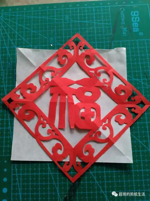 学剪福字系列1超哥剪纸入门手记53