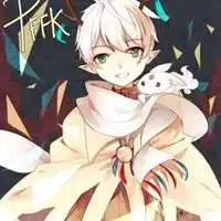 如月伸太郎抱兔子头像图片