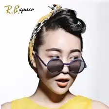 圆形圆框墨镜