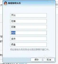 个性qq群等级头衔名称