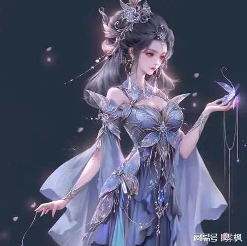 古风女子头像,花开有落时,人生容易老