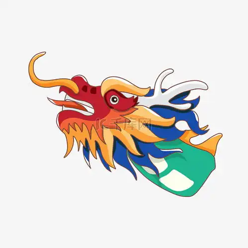 手绘中国风主题龙头插画素材图片免费下载千库网