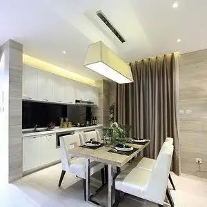 北京现代简约电视背景墙装修效果图