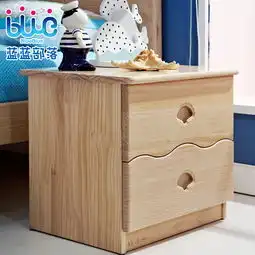 蓝蓝部落原木色松木儿童简约现代t02650010床头柜价格,图片,品牌信息齐家网产品库