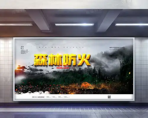简约大气森林防火人人有责公益展板设计图片下载psd格式素材70873543像素