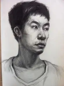 素描静物,素描头像