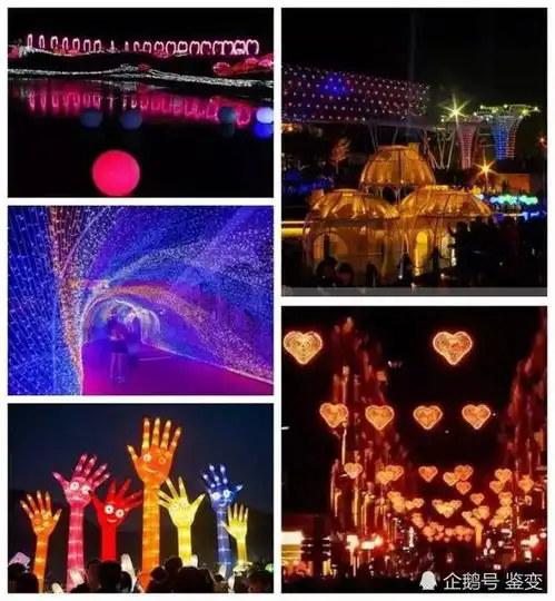 满城的灯光,濮阳春节变身童话世界