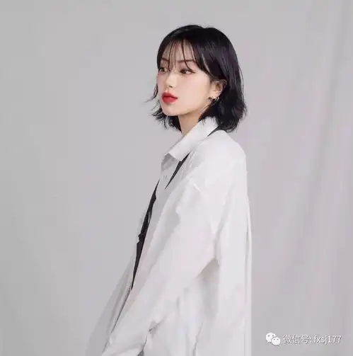 潮短发,个性女孩都爱她