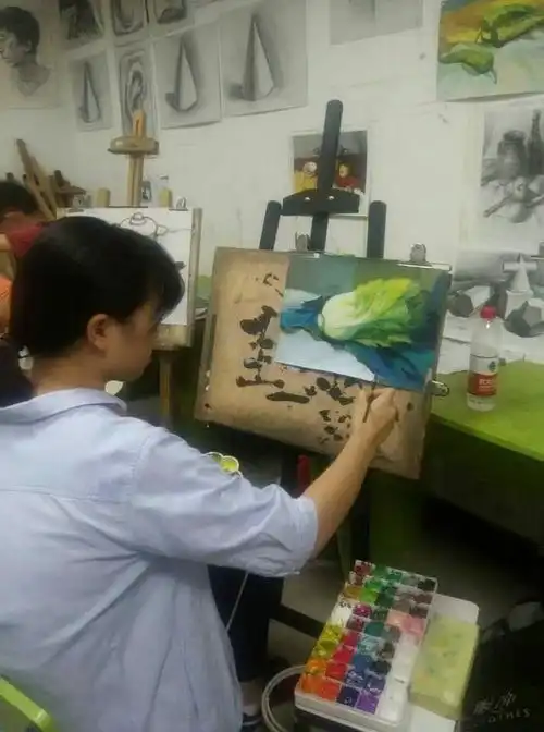 萧山少儿美术培训初中生零基础素描班