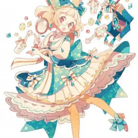 插画女生头像,好看气质插画现代女生头像图片