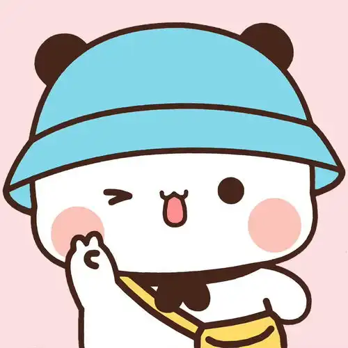 情侣头像小熊猫一二布布