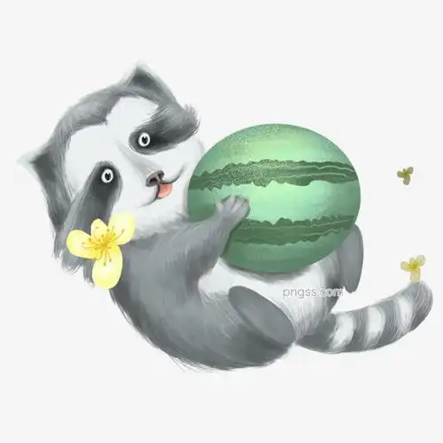 卡通创意抱着西瓜的猫咪动物设计图片大小2000x2000px图片尺寸2.45mb来自png搜索网pngss.com免费免扣png素材下载插画宠物元素创意灰猫卡通猫咪萌宠手绘西瓜装饰图案
