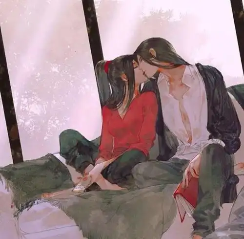 动漫头像丨黑白古风手绘