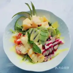 到家吉享意境餐厅的水果捞好不好吃用户评价口味怎么样青岛美食水果捞实拍图片大众点评
