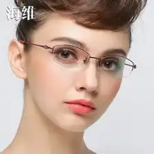 小圆镜框