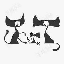 猫咪和老鼠素材图片免费下载高清png千库网图片编号8272699