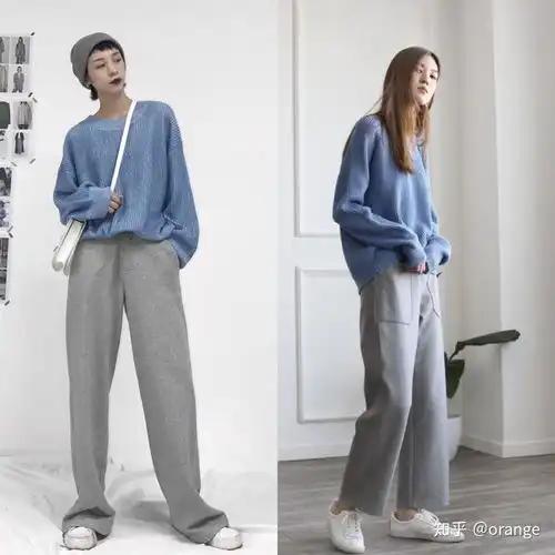 色彩今年流行的灰色长裤该怎么搭